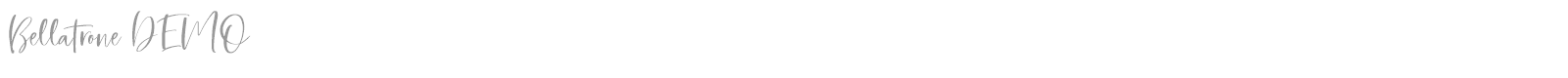 Bellatrone font preview